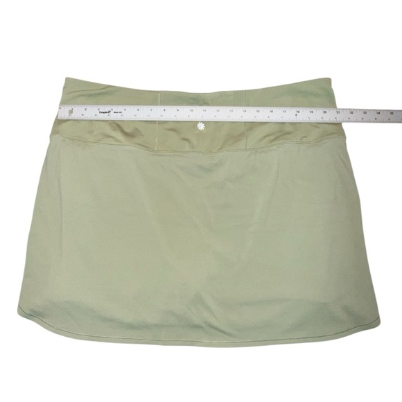 ATHLETA FAIRWAY HIGH RISE 16” GOLF SKORT - 2X Eucalyptus Olive - Picture 8 of 9